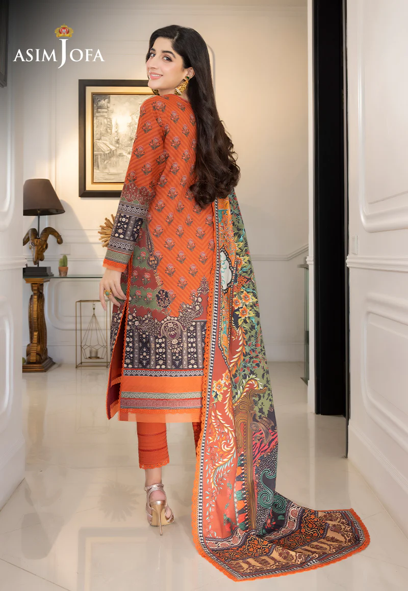 AJS-08 PRINTED LAWN 2 PCS - Image 2
