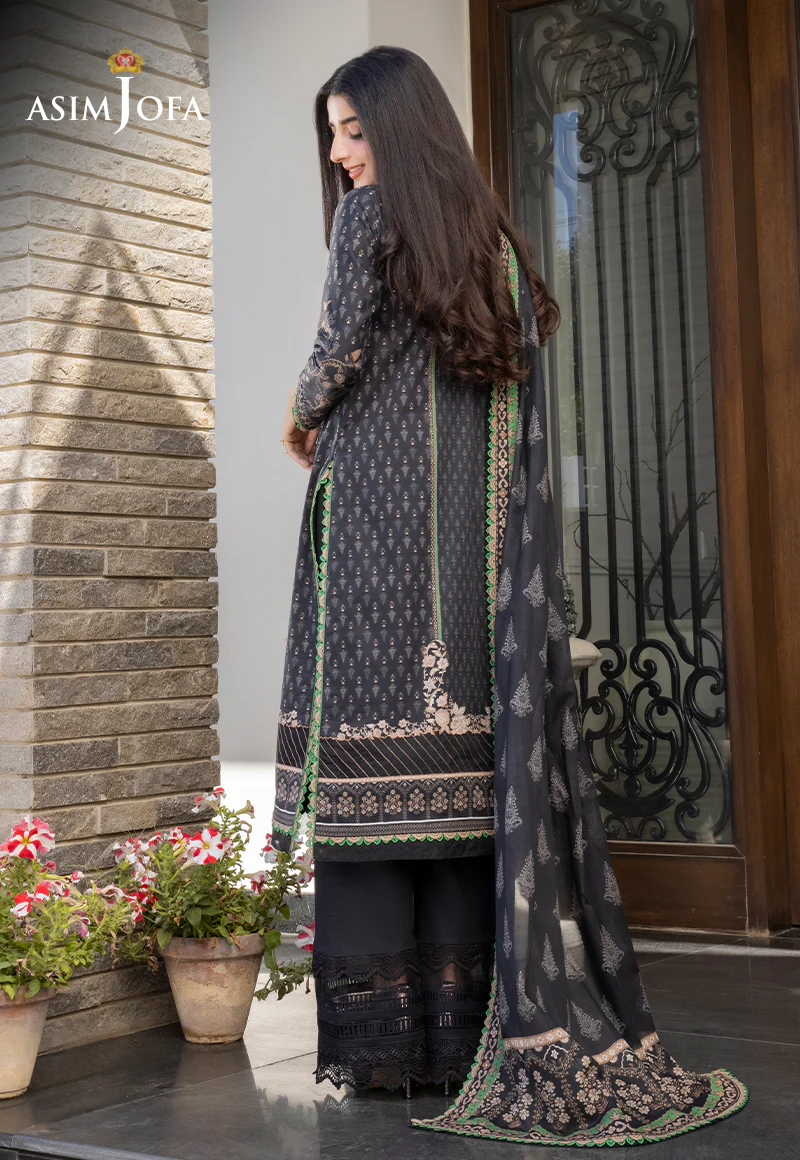 AJS-10 PRINTED LAWN 3 PCS - Image 2