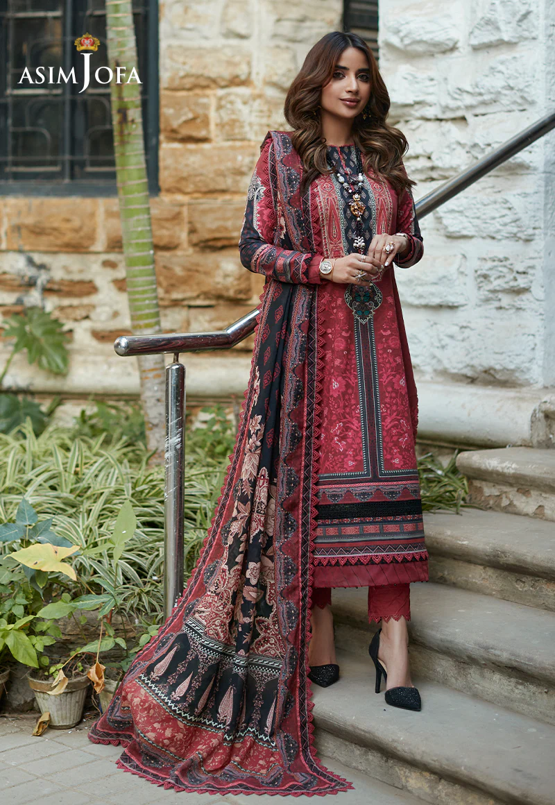 AJS-12 PRINTED LAWN 2 PCS - Image 7