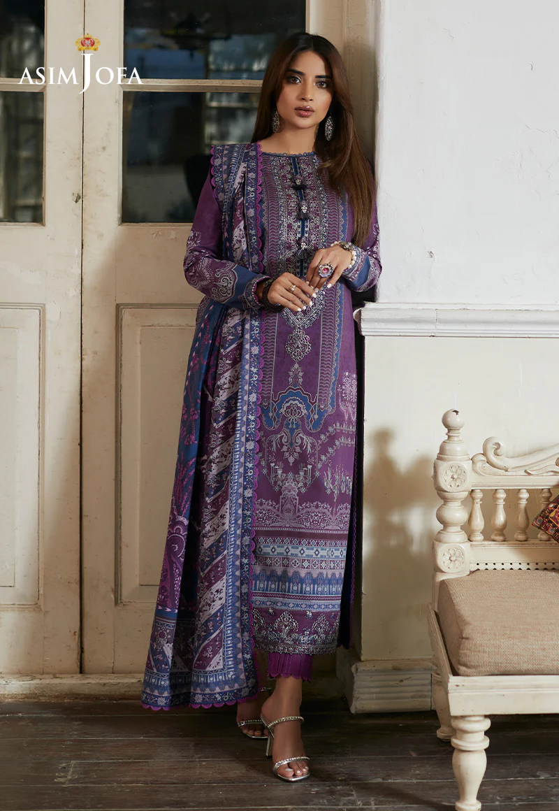 AJS-14 EMBROIDERED LAWN 2 PCS - Image 3