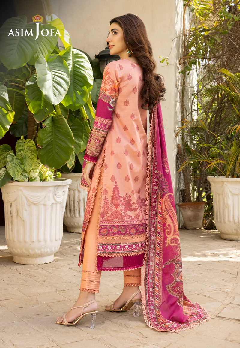 AJS-23 EMBROIDERED LAWN 2 PCS - Image 2