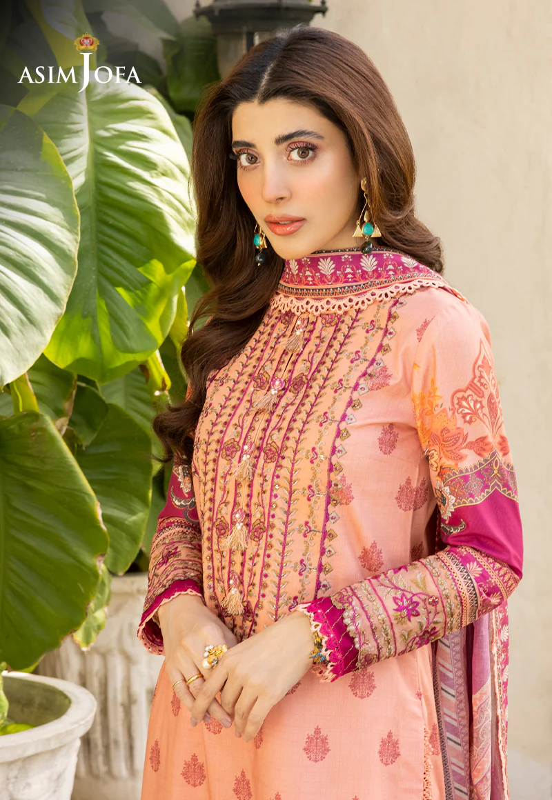 AJS-23 EMBROIDERED LAWN 2 PCS - Image 6