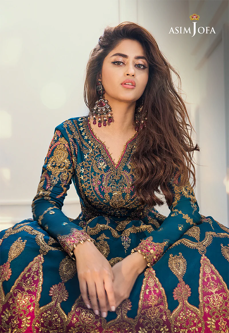 AJSE-01 EMBROIDERED COTTON SILK 2 PCS - Image 2