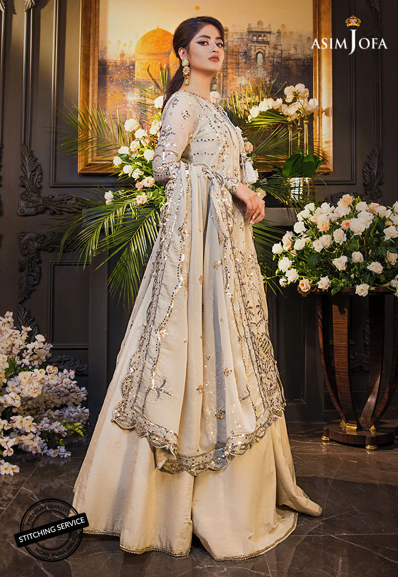 AJSE-04 EMBROIDERED CHIFFON 3 PCS - Image 2