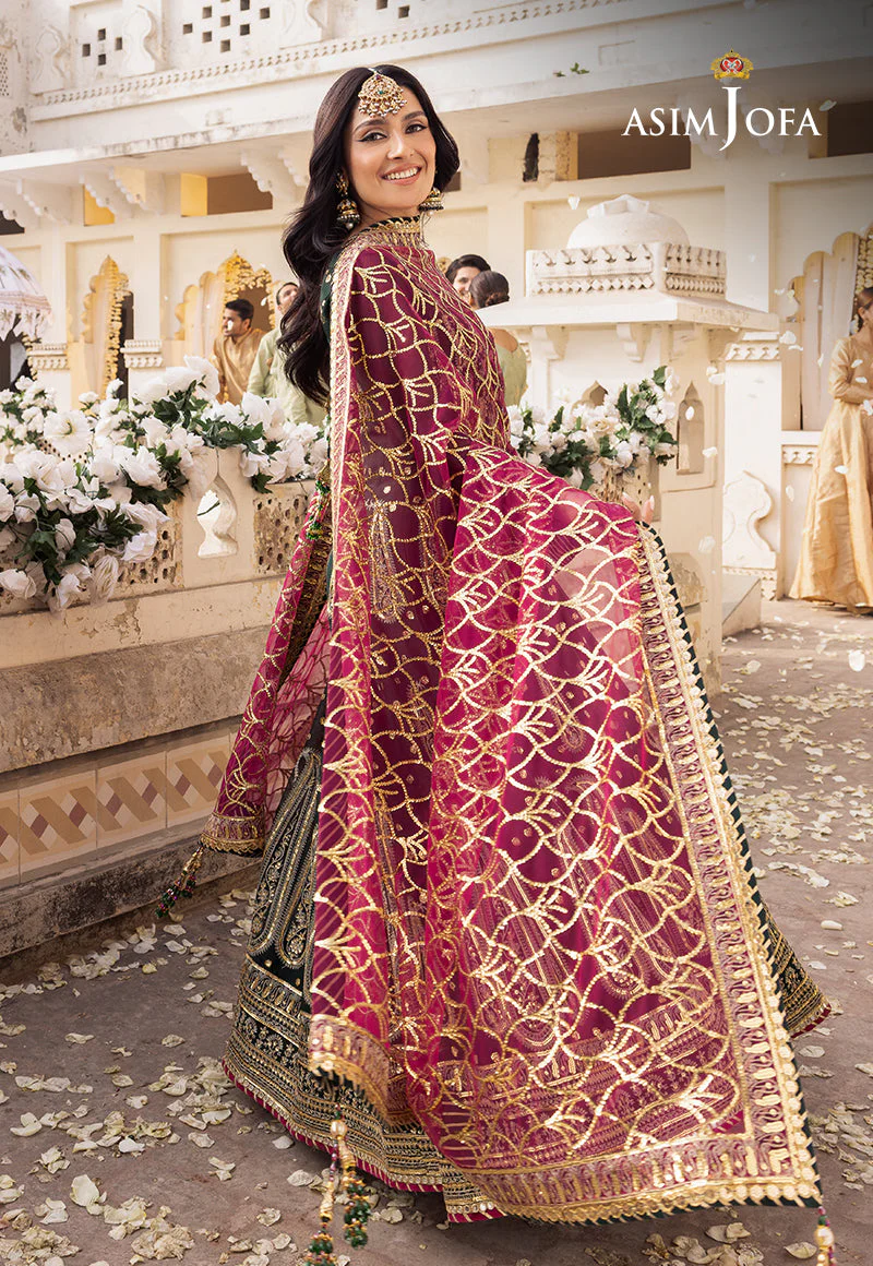 AJSHP-11 EMBROIDERED RAW SILK STITCHED 3 PCS - Image 6