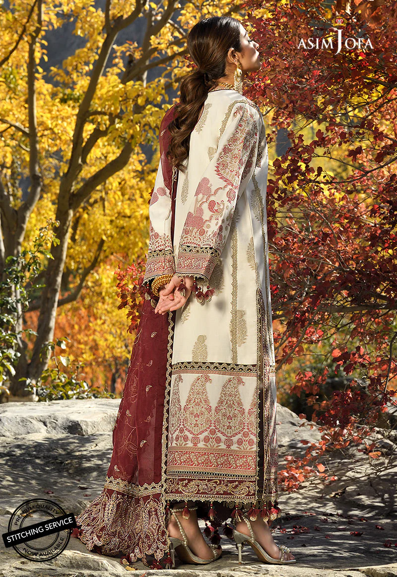 AJSL-04 EMBROIDERED JACQUARD 3 PCS - Image 4