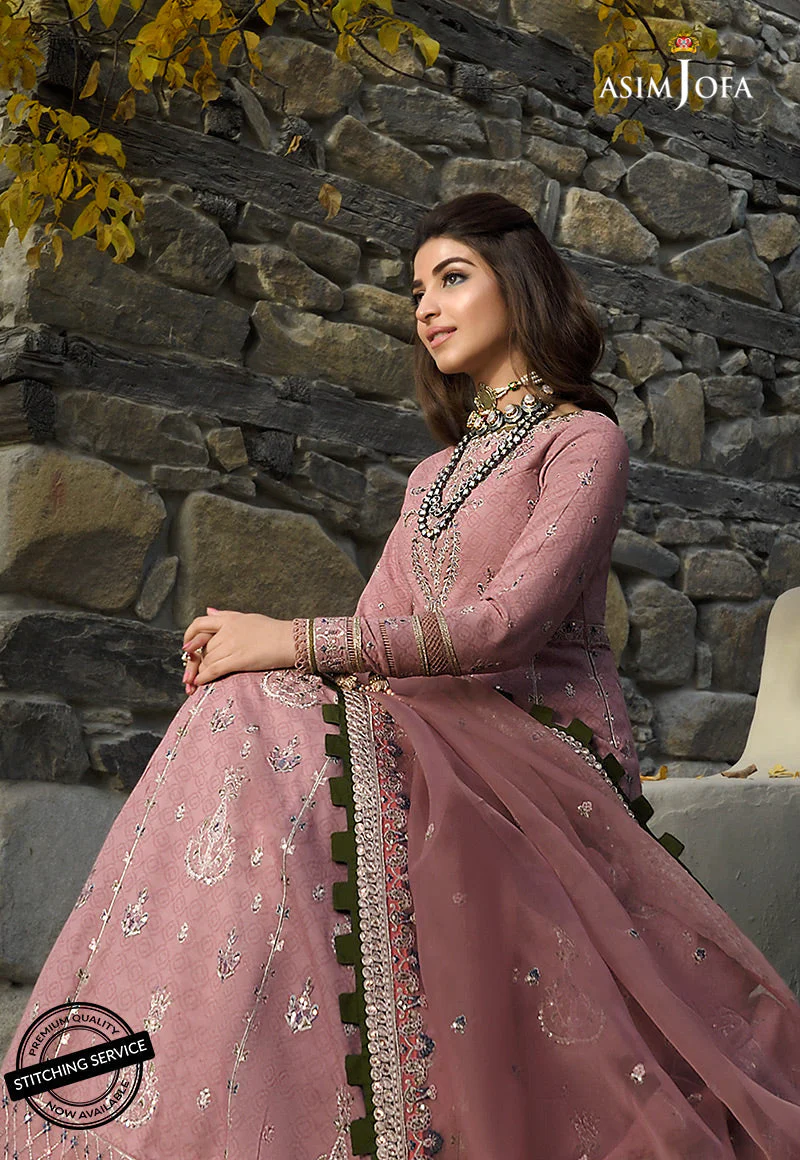 AJSL-09 EMBROIDERED SELF JACQUARD 3 PCS - Image 3