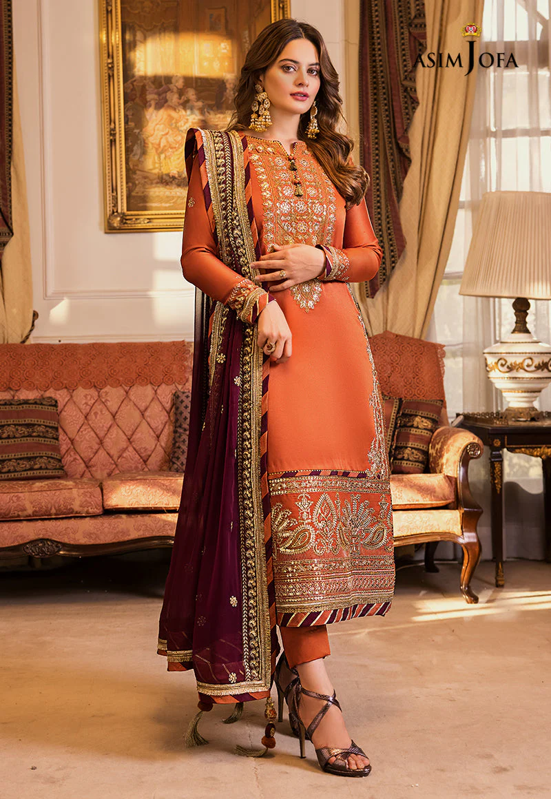AJSM-12 EMBROIDERED DULL SILK 3 PCS - Image 6