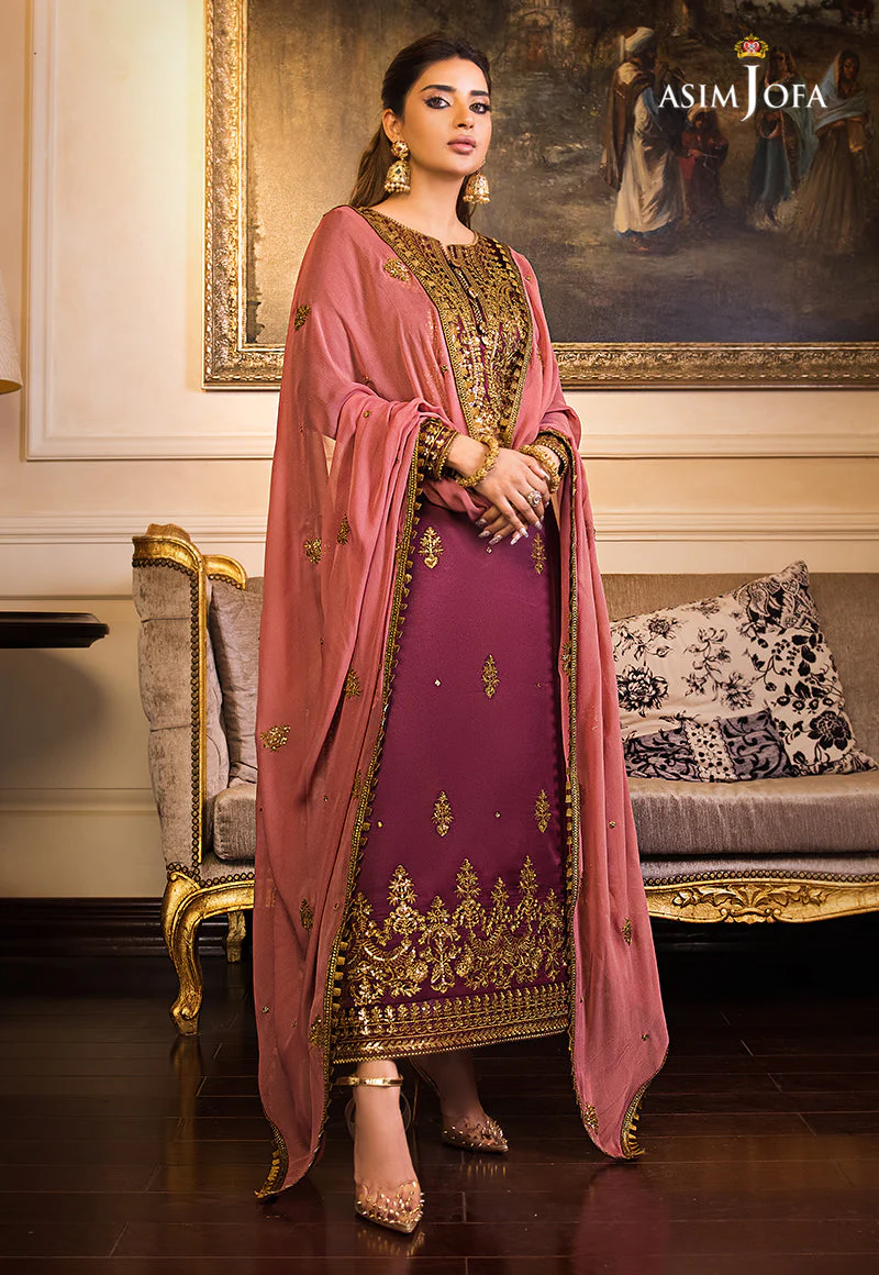 AJSM-15 EMBROIDERED DULL SILK 3 PCS - Image 10