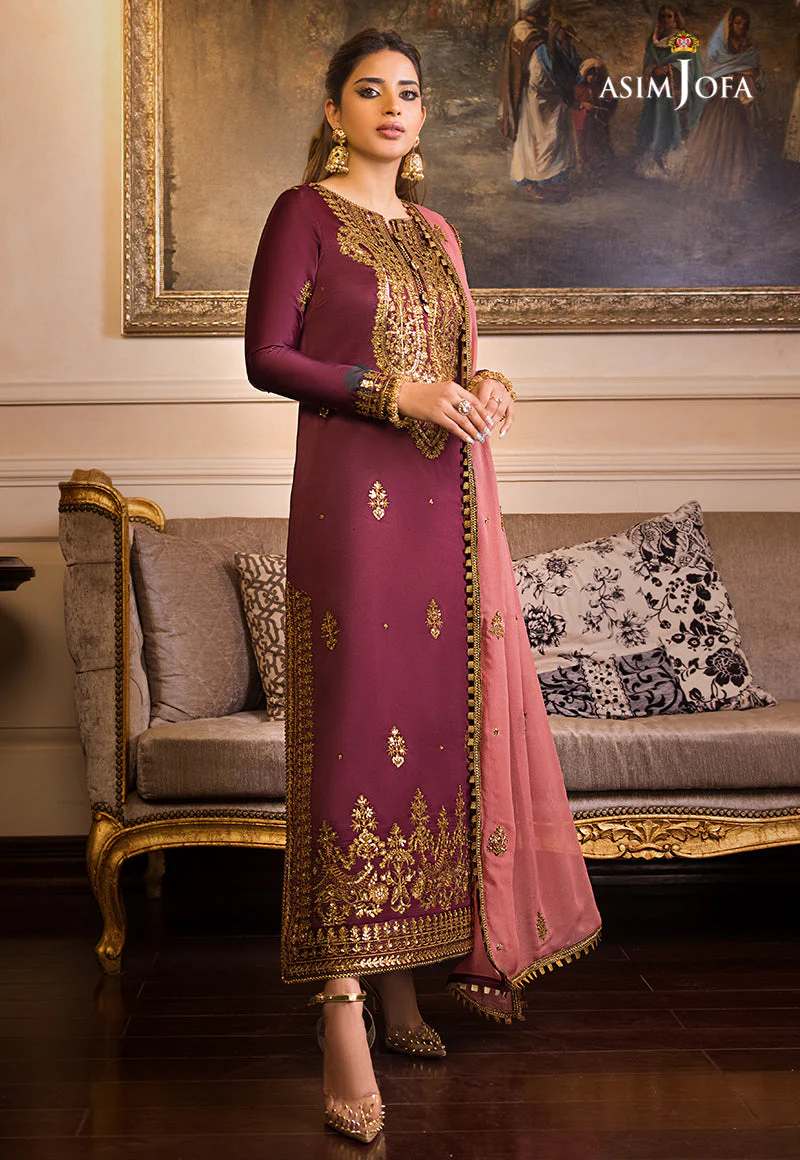 AJSM-15 EMBROIDERED DULL SILK 3 PCS - Image 6