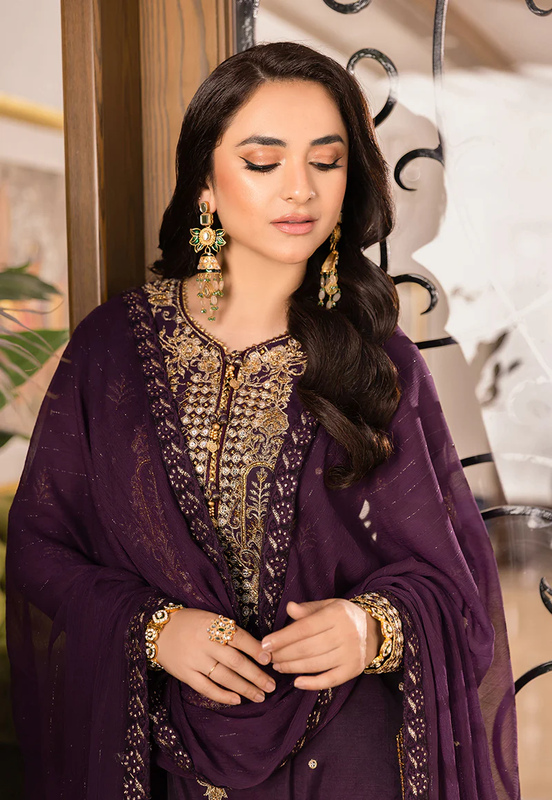 AJSM-44 EMBROIDERED POLY COTTON 3 PCS - Image 13