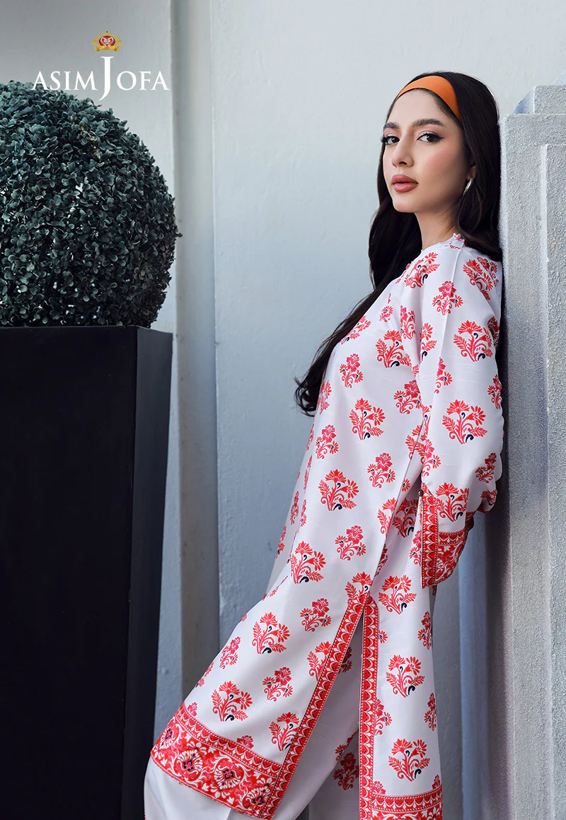 AJSS-15 PRINTED RAW SILK 2PCS - Image 4