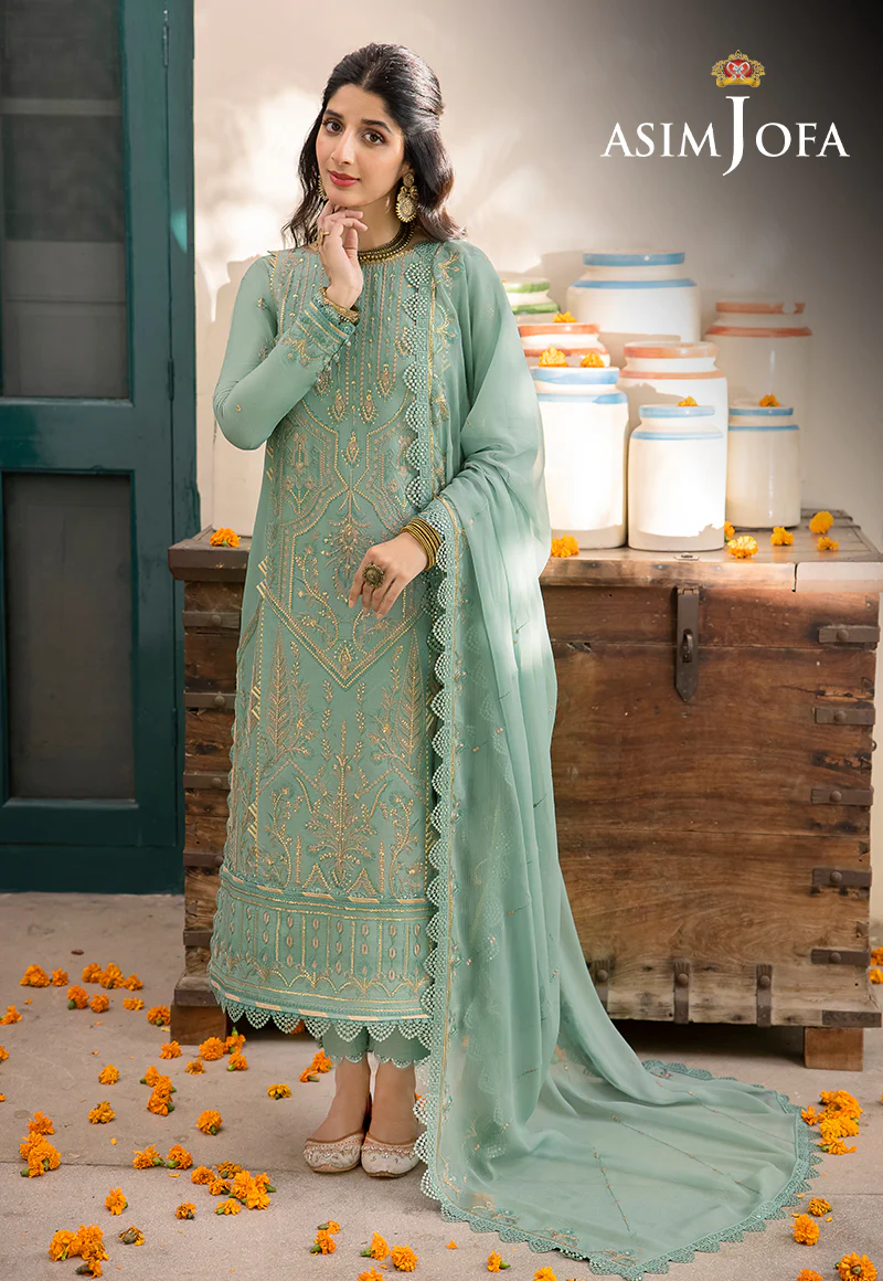 AJSW-25 EMBROIDERED POLY VISCOSE 3 PCS - Image 7