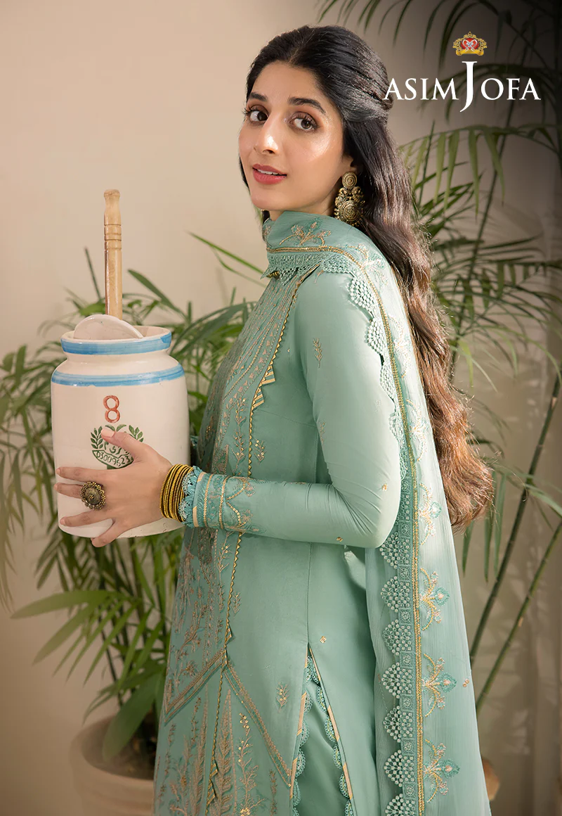 AJSW-25 EMBROIDERED POLY VISCOSE 3 PCS - Image 8