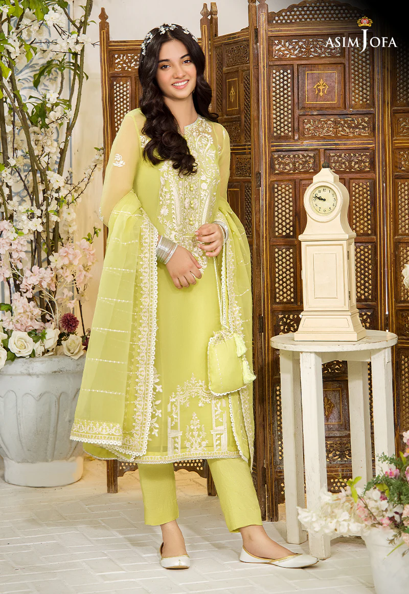 AJTF-02 EMBROIDERED ORGANZA 3 PCS - Image 5