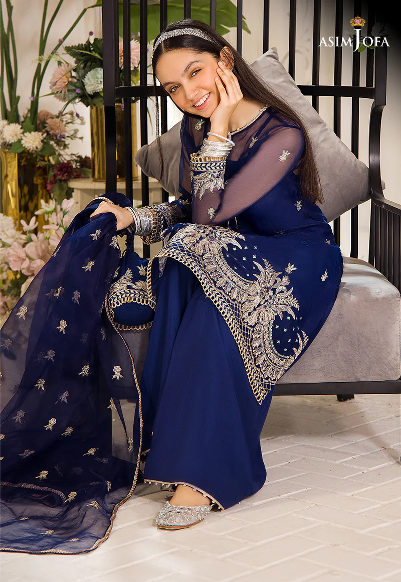 AJTF-08 EMBROIDERED ORGANZA 3 PCS - Image 7
