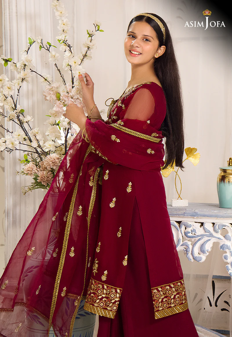 AJTF-10 EMBROIDERED ORGANZA 3 PCS - Image 7