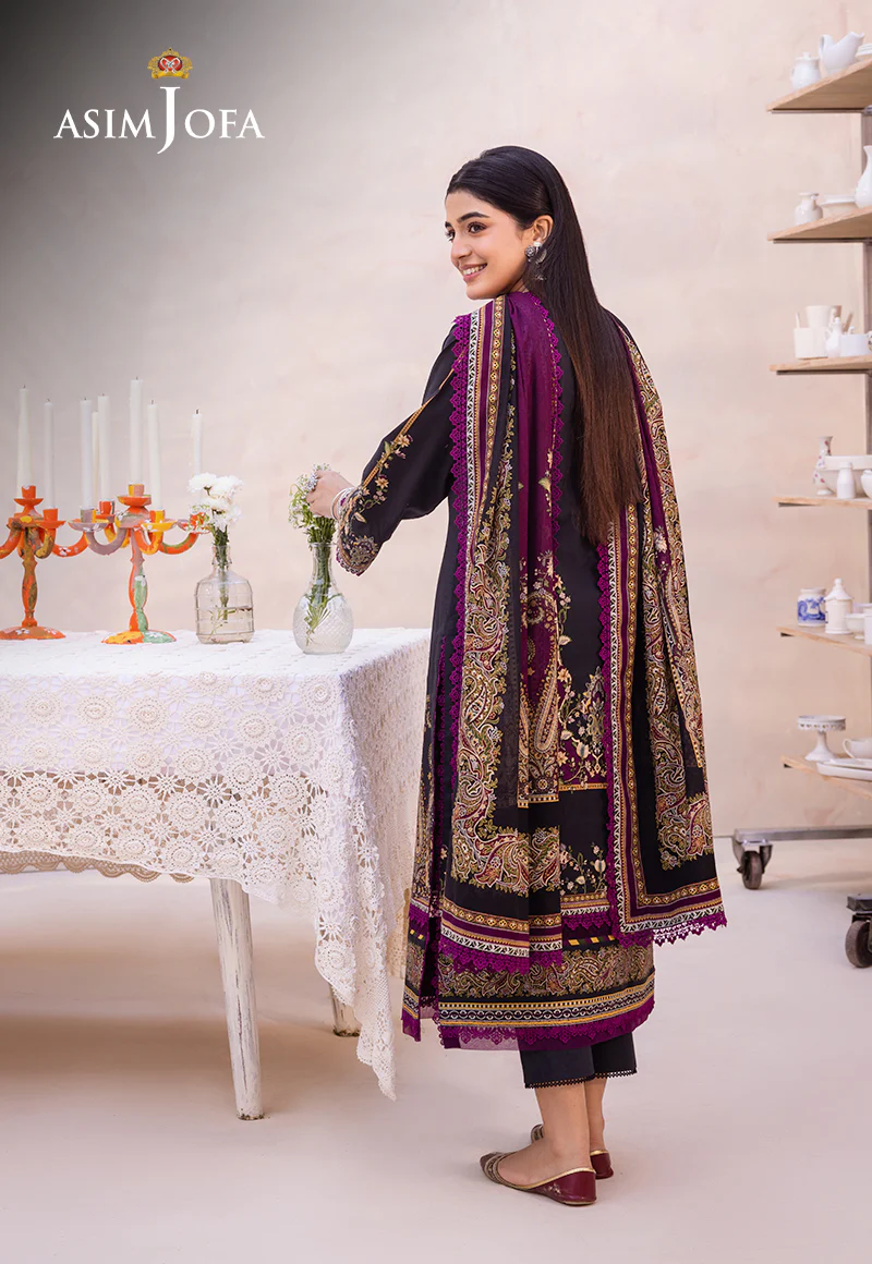 AJUB-17 PRINTED LAWN 3 PCS - Image 2