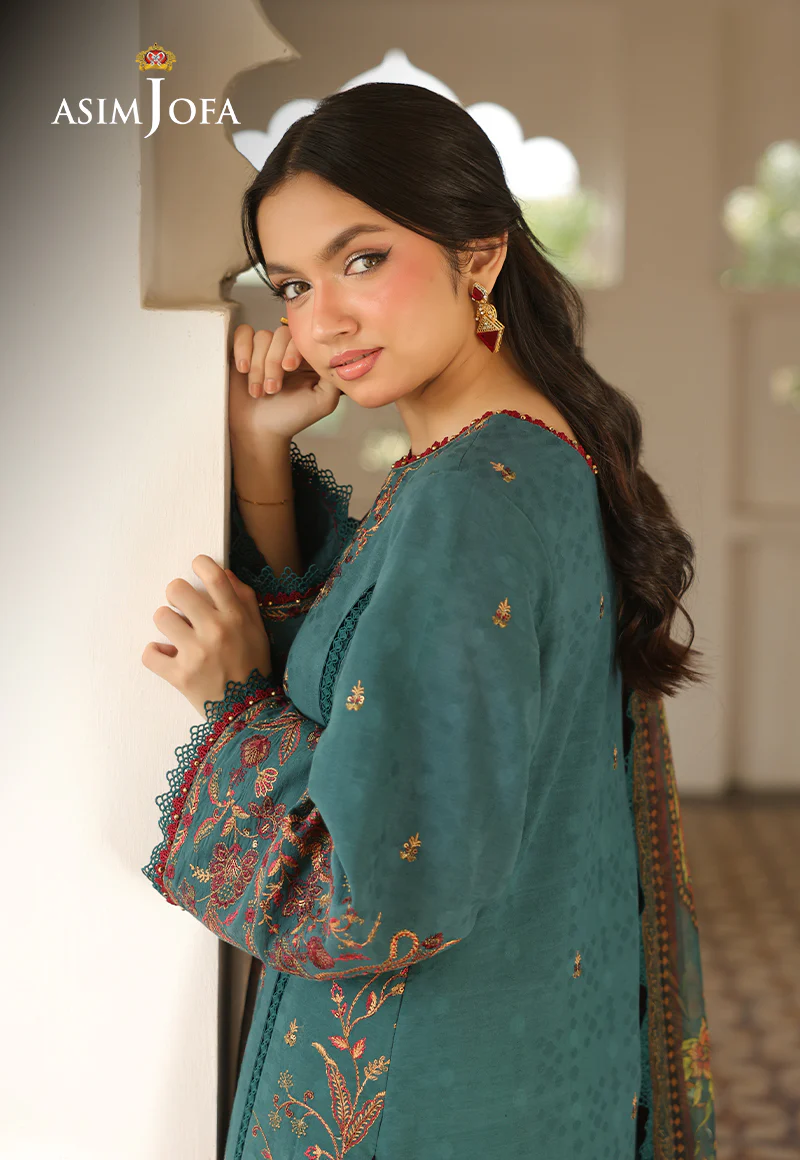 AJUBU-03 Embroidered Jacquard 3 Pcs - Image 5