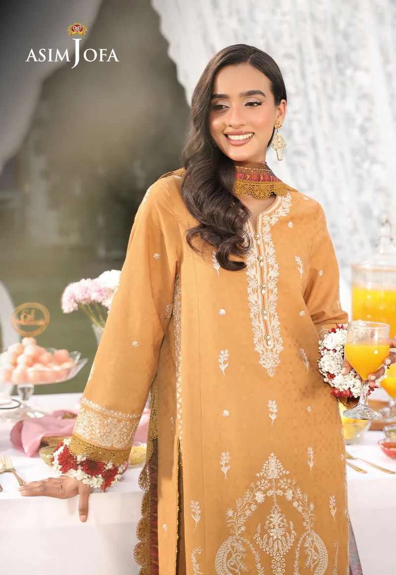 AJUBUD-04 Embroidered Jacquard Stitched 3 PCS - Image 2