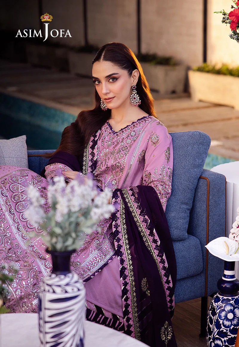 AJUR-03 EMBROIDERED LAWN 3 PCS - Image 10