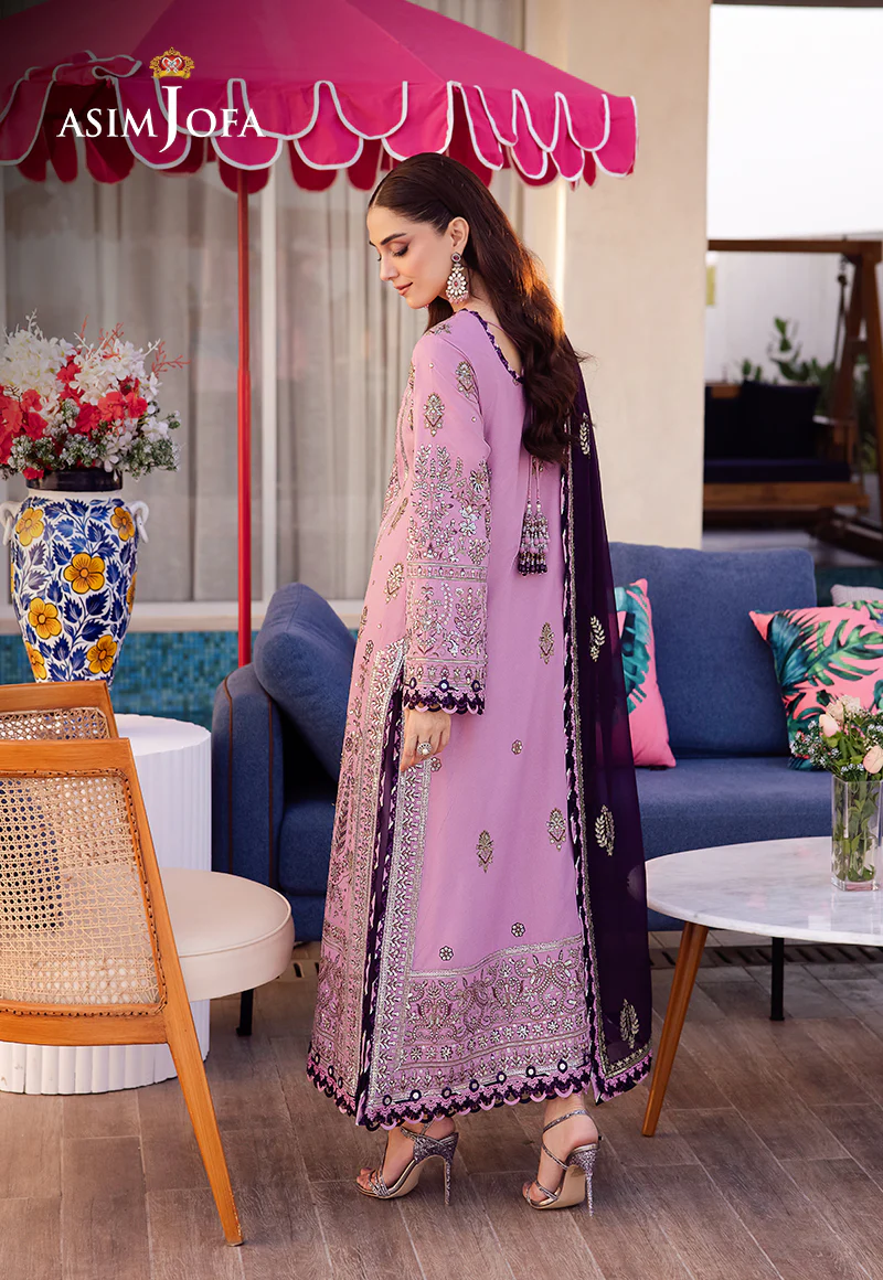 AJUR-03 EMBROIDERED LAWN 3 PCS - Image 2
