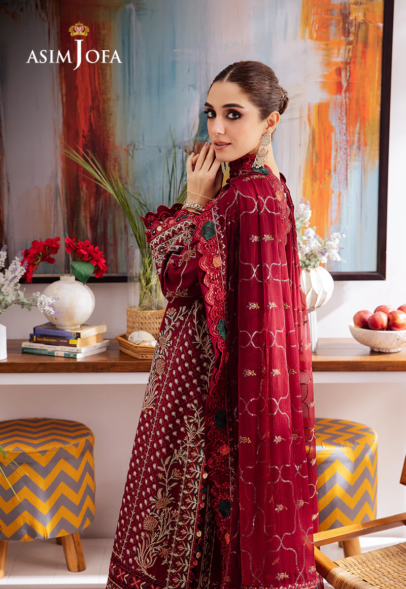 AJUR-04 EMBROIDERED LAWN 3 PCS - Image 4