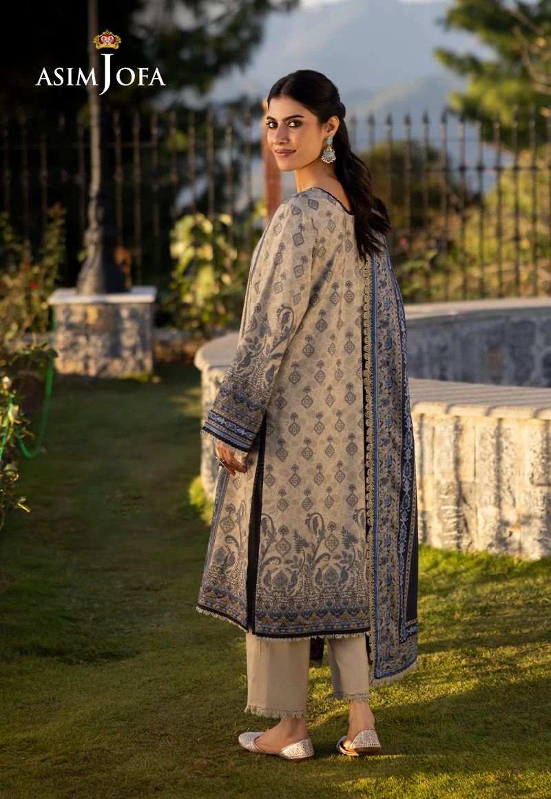 AJUW-61 PRINTED VISCOSE 3 Pcs - Image 2