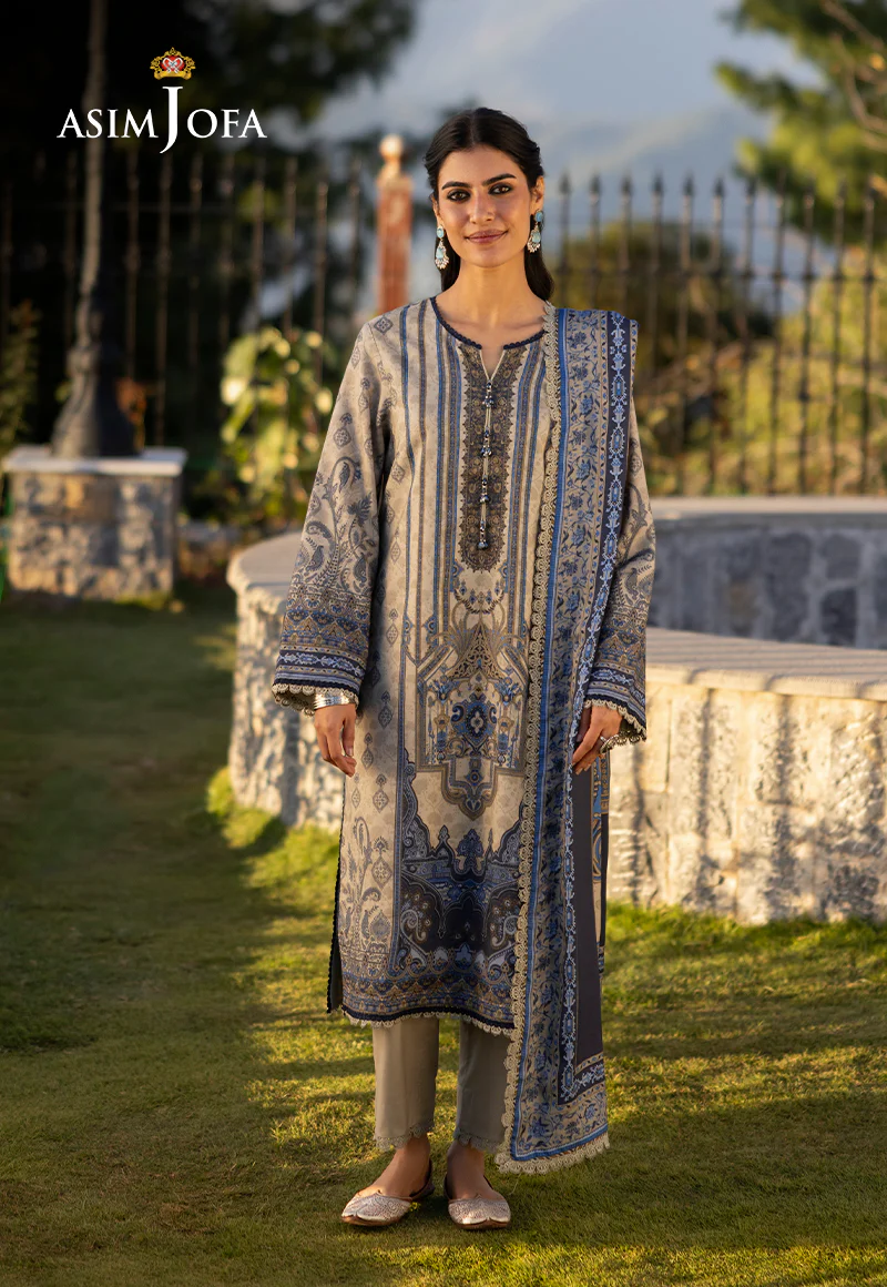 AJUW-61 PRINTED VISCOSE 3 Pcs - Image 3