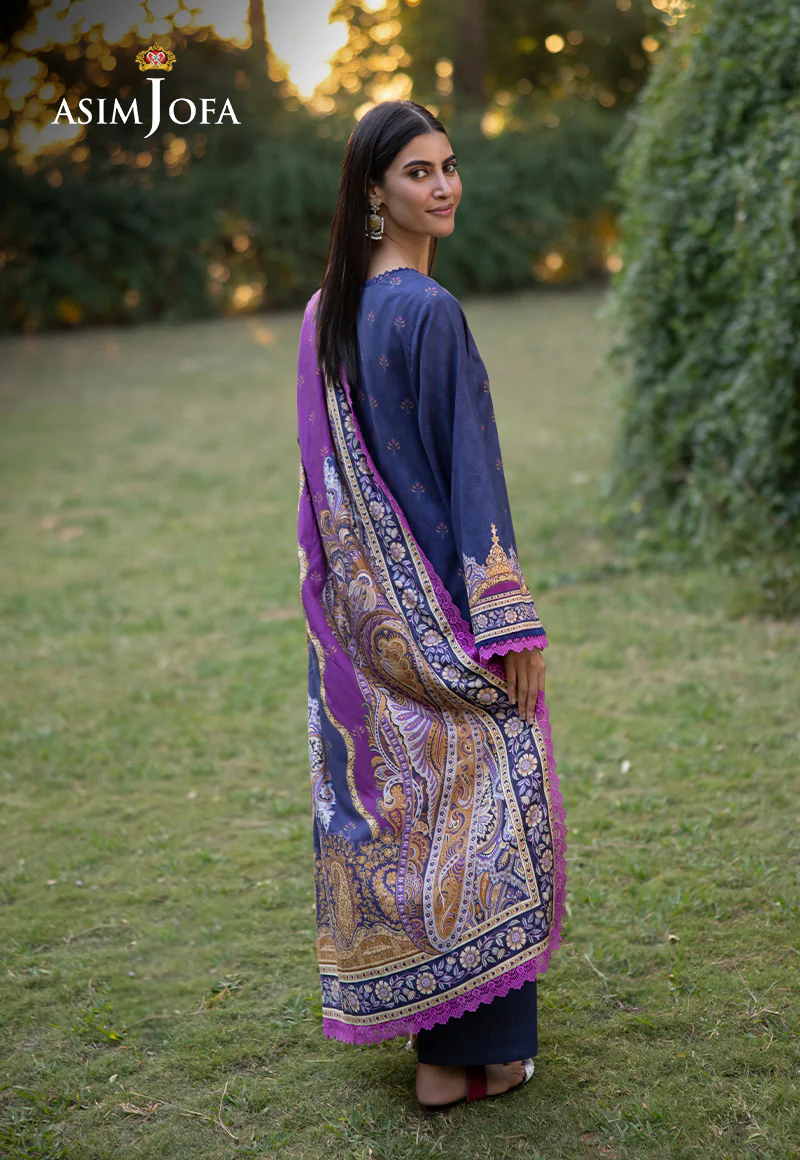 AJUW-67 PRINTED VISCOSE 3 Pcs - Image 2