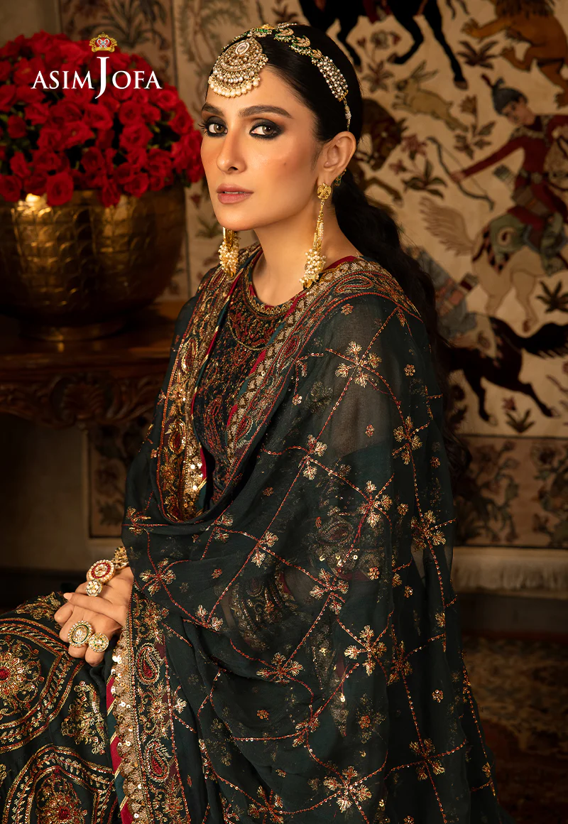 AJVF-11 EMBROIDERED CHIFFON 3 PCS - Image 11