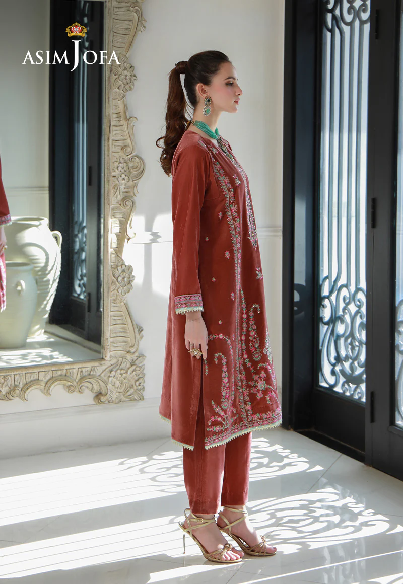 AJVG-04 EMBROIDERED VELVET STITCHED 2PC - Image 6