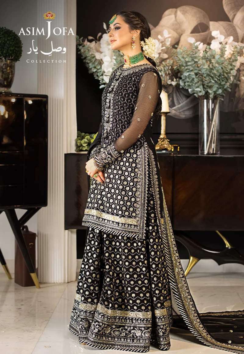 AJVY-05 EMBROIDERED CHIFFON 3 PCS - Image 3