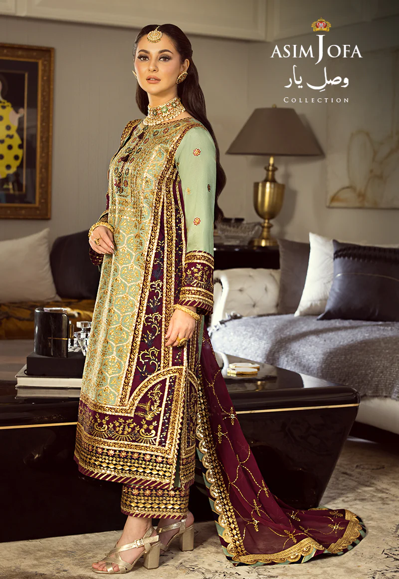 AJVY-06 EMBROIDERED COTTON SILK 3 PCS - Image 3