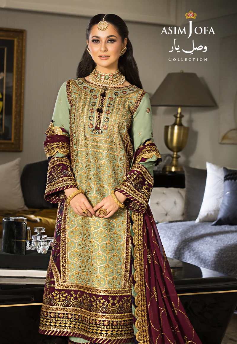 AJVY-06 EMBROIDERED COTTON SILK 3 PCS - Image 4