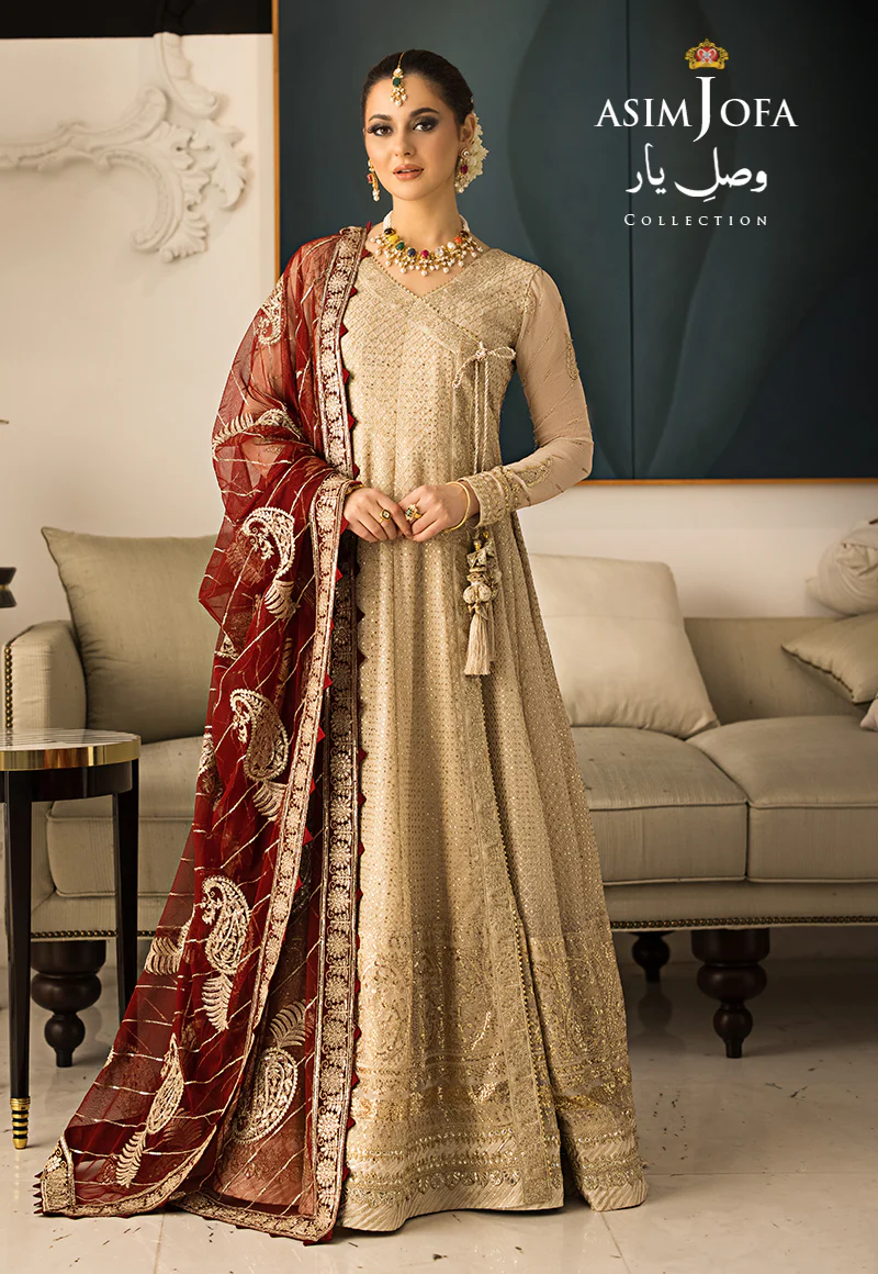 AJVY-07 EMBROIDERED CHIFFON 3 PCS - Image 11