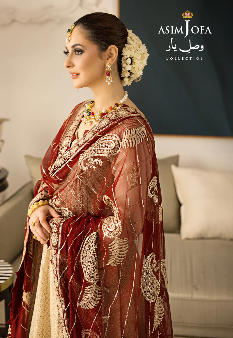 AJVY-07 EMBROIDERED CHIFFON 3 PCS - Image 3