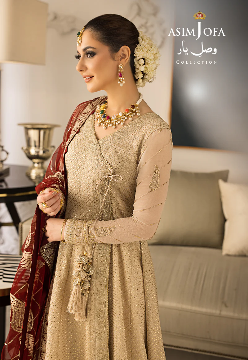 AJVY-07 EMBROIDERED CHIFFON 3 PCS - Image 4