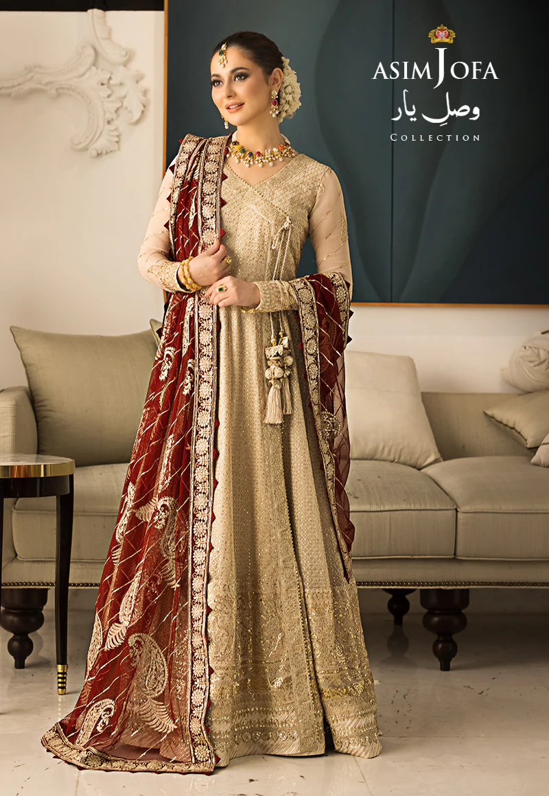 AJVY-07 EMBROIDERED CHIFFON 3 PCS - Image 6