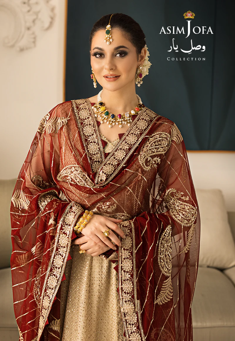 AJVY-07 EMBROIDERED CHIFFON 3 PCS - Image 7