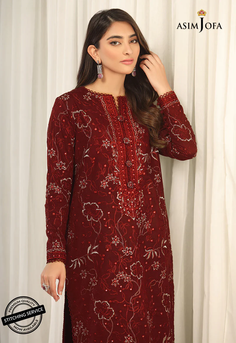 AJWE-04 EMBROIDERED CAMBRIC 2 PCS - Image 8