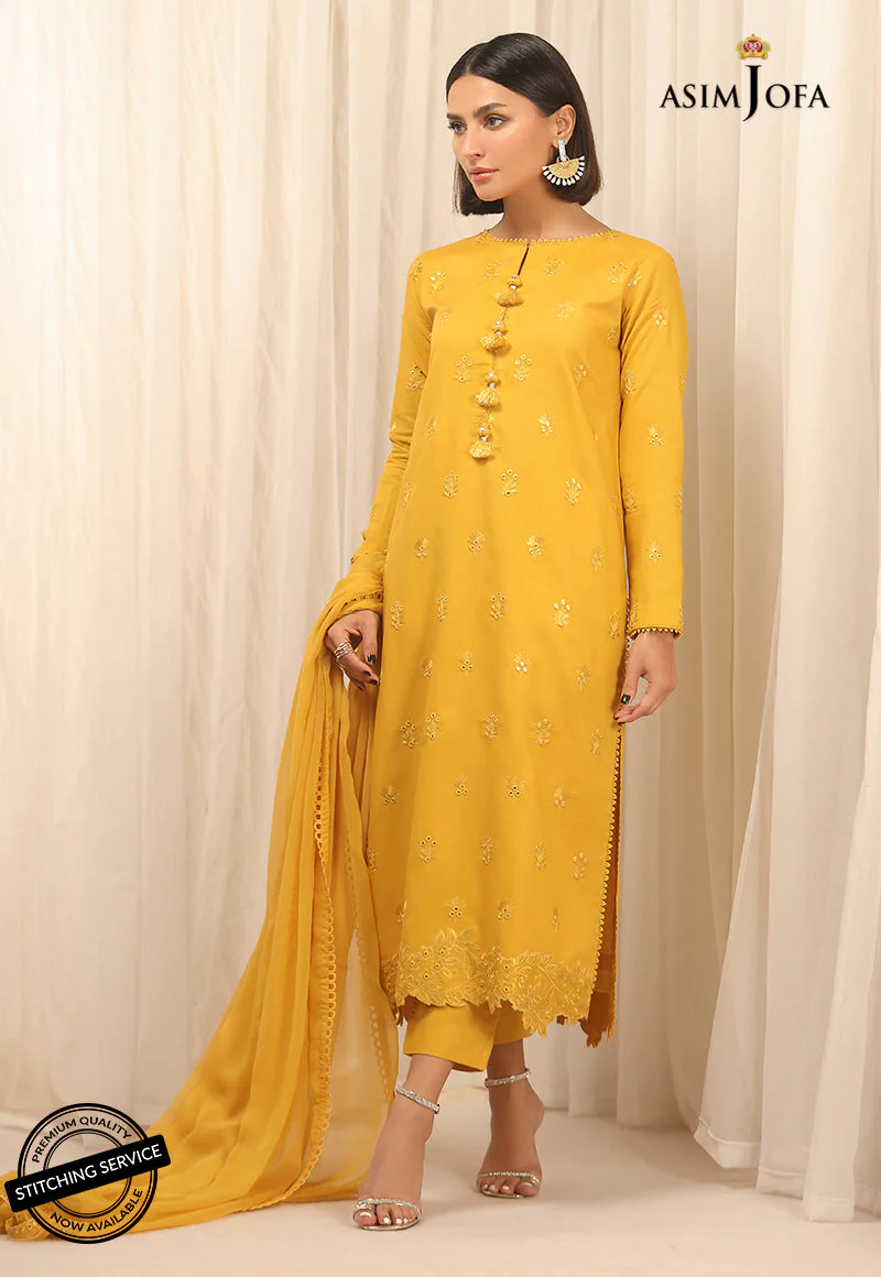 AJWE-13 EMBROIDERED CAMBRIC 3 PCS - Image 2