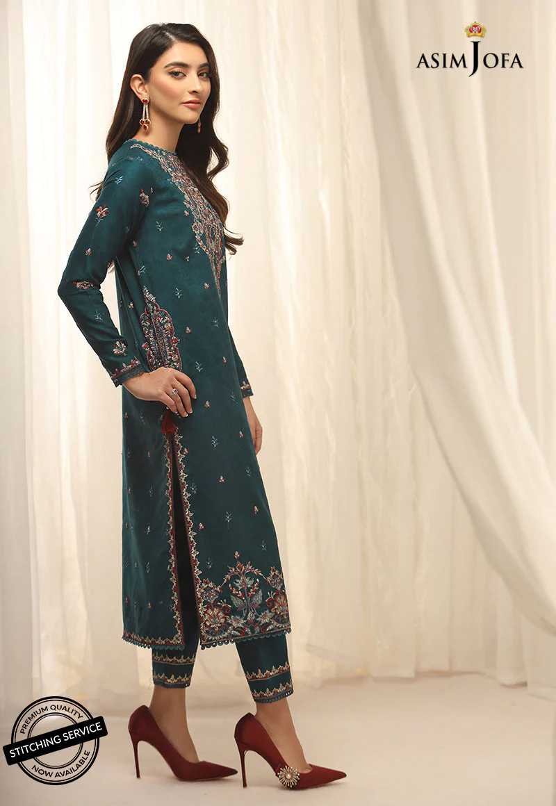 AJWE-15 EMBROIDERED SELF-JACQUARD 2 PCS - Image 3