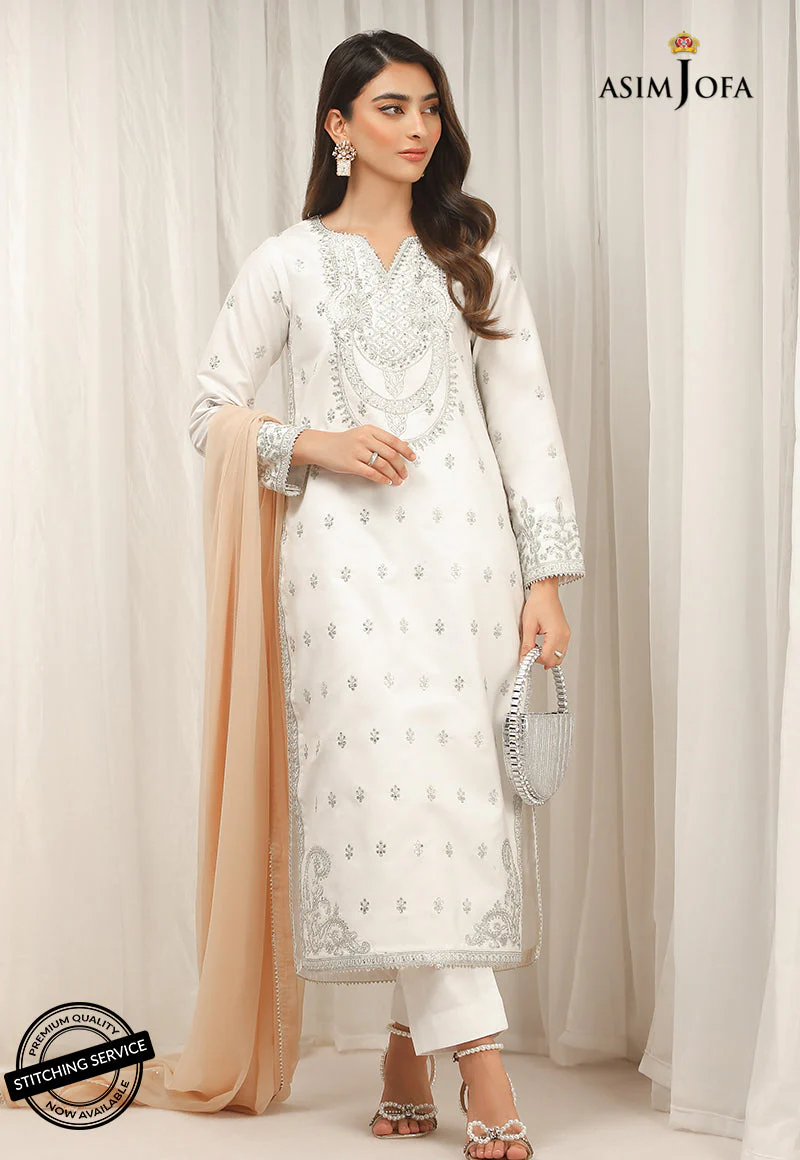 AJWE-18 EMBROIDERED CAMBRIC 3 PCS - Image 2