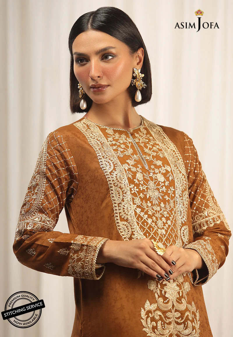 AJWE-20 EMBROIDERED SELF-JACQUARD 2 PCS - Image 7