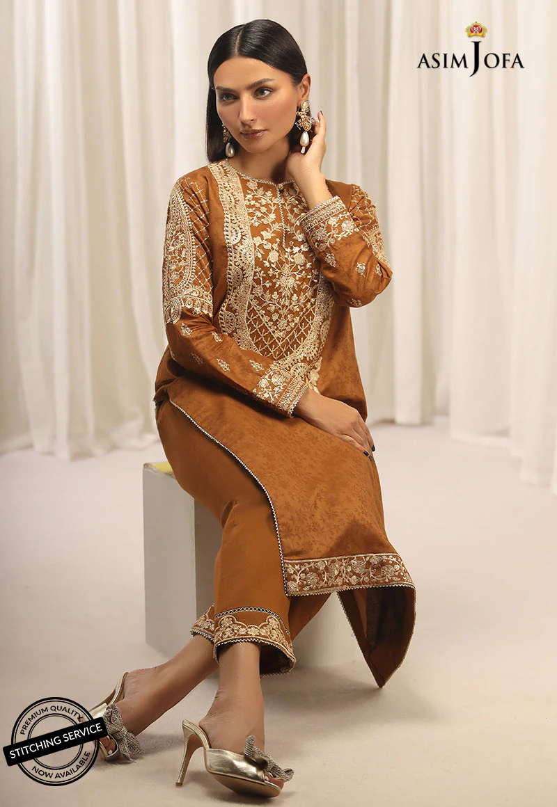 AJWE-20 EMBROIDERED SELF-JACQUARD 2 PCS - Image 8