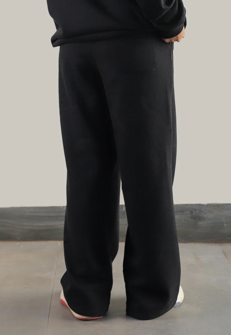 AJWEB-01 UNISEX BLACK SWEATPANTS 1 PC - Image 5