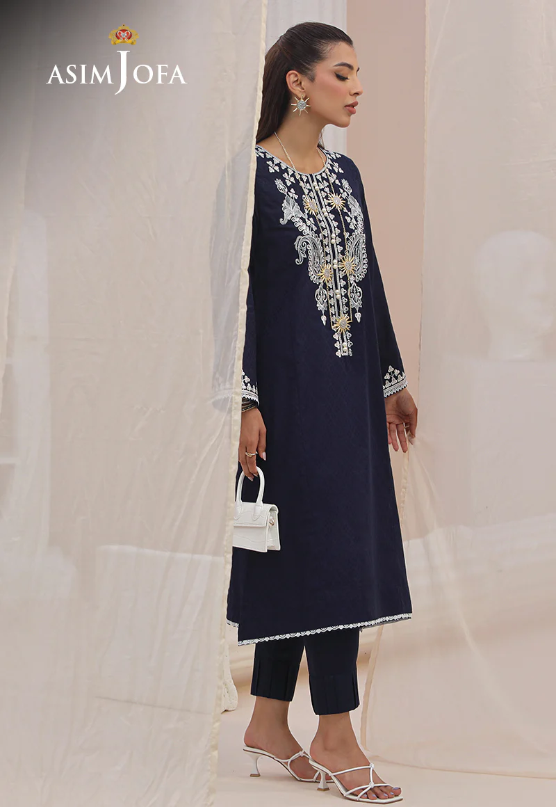 AJWS-04 (1-PC) EMBROIDERED SELF JACQUARD 1 PC - Image 7
