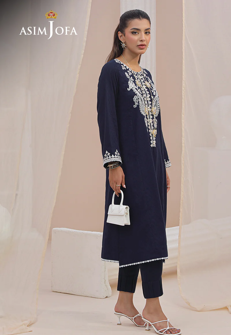 AJWS-04 (1-PC) EMBROIDERED SELF JACQUARD 1 PC - Image 8