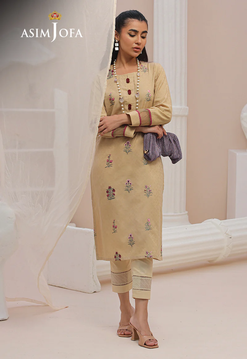 AJWS-09 (1-PC) EMBROIDERED SELF JACQUARD 1 PC - Image 7